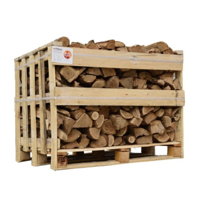 Ecoblaze Kiln Dried Oak Firewood Logs Standard Crate KDOAKSTND – Hardwood Fuel Ready To Burn, Brown KDOAKSTND