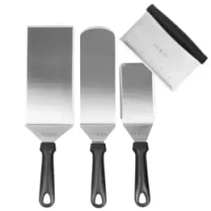 4pc. Stainless Steel Spatula Set M&W