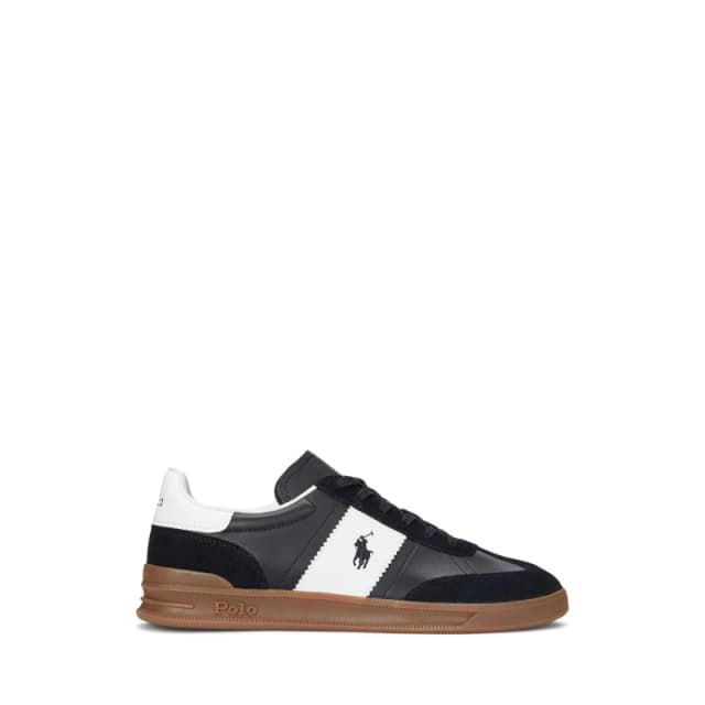 Polo Ralph Lauren Heritage Aera Trainers - Black 10