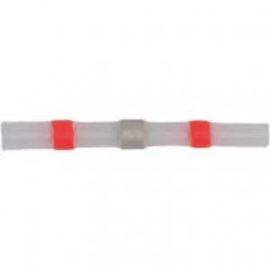 Sealey RTSSB25 Heat Shrink Butt Connector Solder Terminal 22-18 AWG Red