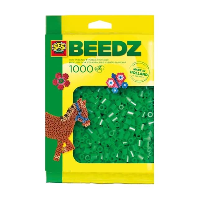 SES Creative Iron on beads 1000 green Multi unisex One Size