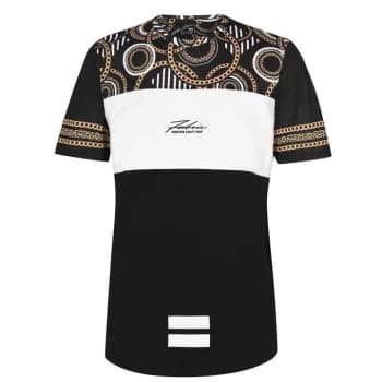 Fabric Sub T Shirt Mens - Ornate Black