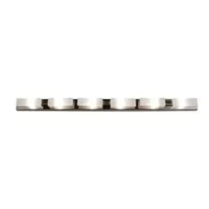 (0037 008) Arco Linear Ceiling 6 Light G9, Satin Nickel