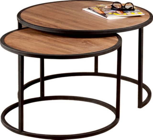 Decorotika Tambur 2 Piece Coffee Table Set