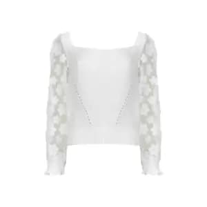 French Connection Juri Mozart Caballo Jumper - White