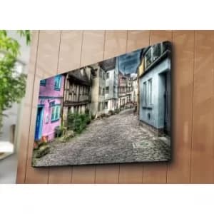 70100C-013 Multicolor Decorative Canvas Painting