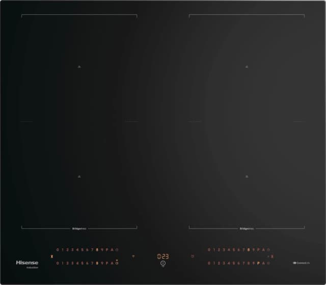Hisense 60cm 4 Zone Induction Hob with Area Flex HI6443BSCWF Black