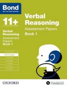 Verbal Reasoning. 10-11 Years Assessment Papers by J M Bond Book