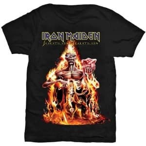 Iron Maiden CM EXL Seventh Son Mens Large T-Shirt - Black