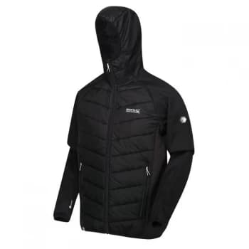 Regatta Andreson V Hooded Hybrid Baffle Jacket - Blk/Blk(Blk)