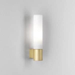 1 Light Bathroom Wall Light Matt Gold IP44, G9