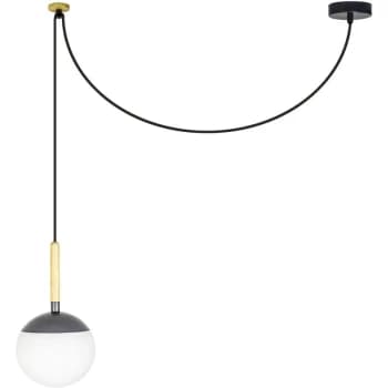 Faro Mine - Grey Pendant Lamp, E27