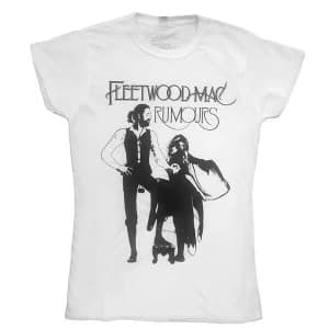Fleetwood Mac - Rumours Ladies Large T-Shirt - White