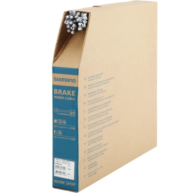 Shimano MTB Brake Wire Silver unisex One Size