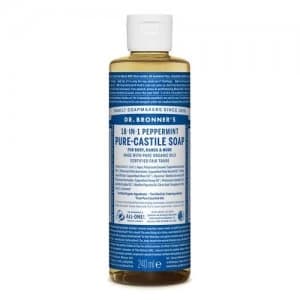 Dr. Bronner's Peppermint ekologiskas skystas muilas 240ml