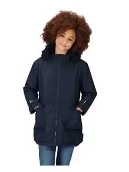 Regatta Adelyn Parka, Navy, Size 13 Years, Women