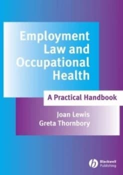 Employment Law and Occupational Health by Joan Lewis Paperback