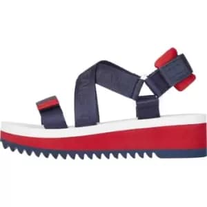 Tommy Jeans Flatform Eva Tommy Jeans Sandal - Blue