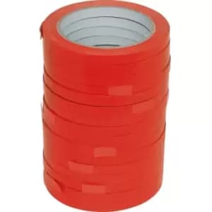 Red Vinyl Tape - 9mm x 66m - Red - Avon