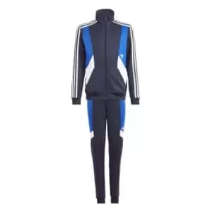 adidas Colorblock 3-Stripes Tracksuit Kids - Legend Ink / Semi Lucid Blue /