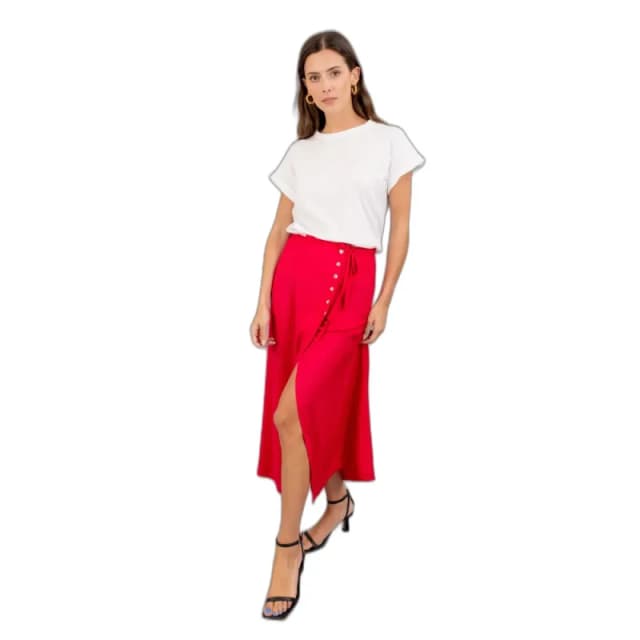Bizance Womens skirt Bizance geraldine Rose Female S