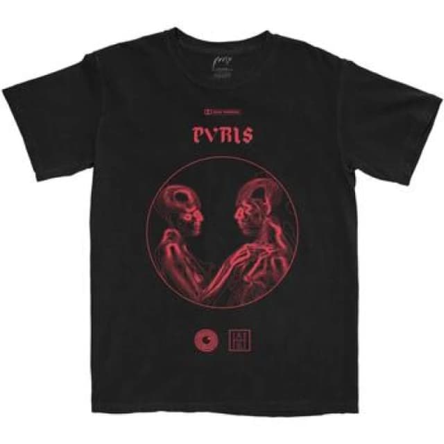 Pvris Pvris Men Lovers Cotton T-Shirt in Black Size: 2X-large Black XXL Male 5063300076309