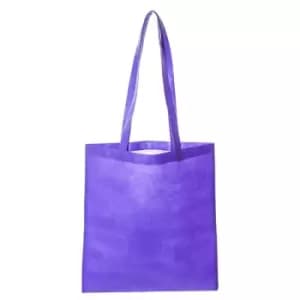 Tote Bag (One Size) (Purple) - Purple - United Bag Store