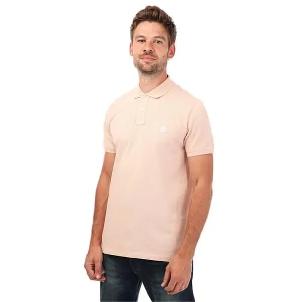Timberland Millers River Polo Shirt - Pink S