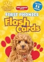 Waffle the Wonder Dog: Waffle First Phonics Flash Cards