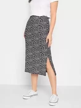 Long Tall Sally Long Long Tall Sally Sally Ditsy Print Blue Skirt, Blue, Size 10, Women