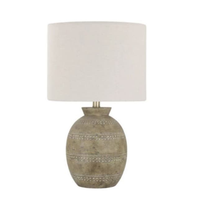 Table Lamp - Ceramic - L28 x W28 x H24cm MinsterStylishLivingLtd7442
