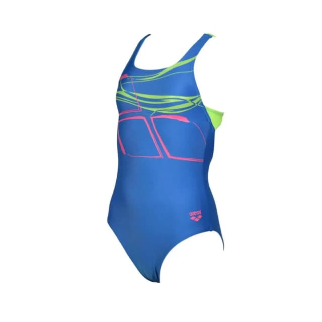One Piece swimsuit for girls Arena Pro Logo Bleu Female 12/13 ans