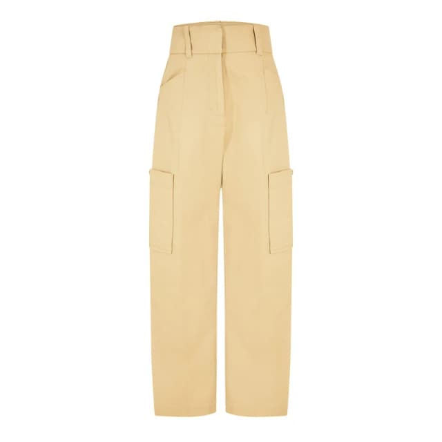 Boss Womens Telara W Straight Leg Trousers Medium Beige female 4 (XXS)