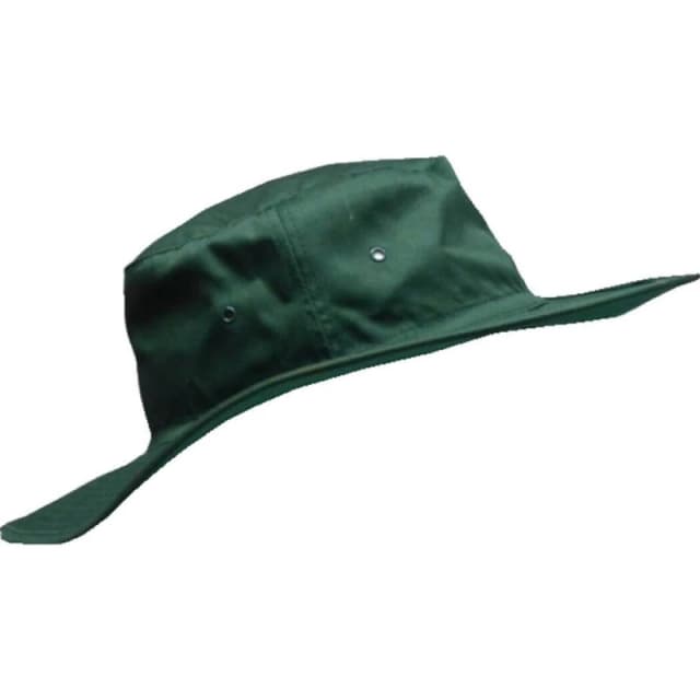 Kookaburra Wide Brim Cricket Bucket Hat in Green Size: Large Green Unisex L