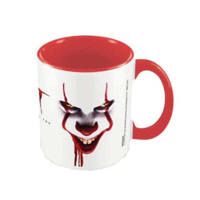 IT IT Pennywise Mug in Red Red One Size Unisex 5059958539242