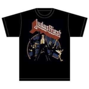 Judas Priest - Unleashed Version 2 Unisex Medium T-Shirt - Black