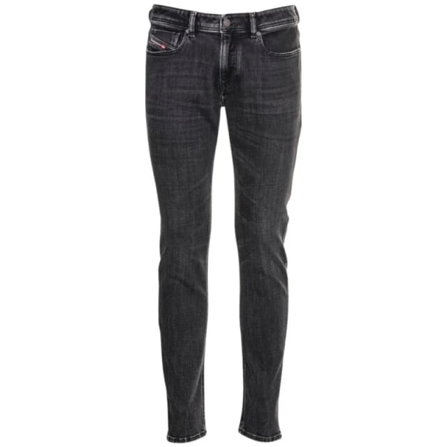 Diesel Mens Sleenker Dark Grey Denim Jeans Size: 31R Grey Male 31R