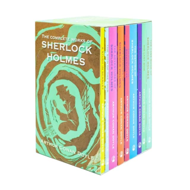 The Complete Work of Sherlock Holmes 9 Book Set Arthur Conan Doyle Books