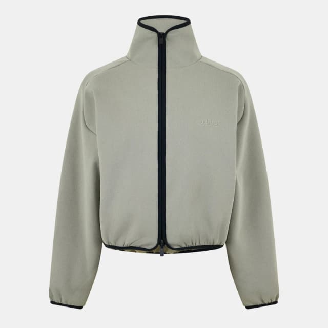 adidas Womens Athletics Full-Zip Fleece Clay female 8 (XS)