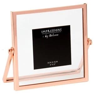 2" x 2" - Impressions Copper Finish Floating Frame