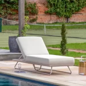 Gallery Direct Flueri Sun Lounger Linen