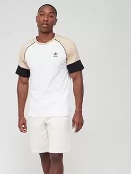 adidas Originals SST Short Sleeve T-Shirt - White/Black Size M Men