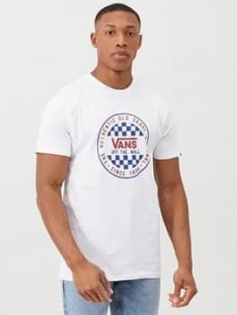 Vans Og Checker T-Shirt - White