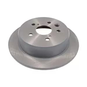 Blue Print Pair of Solid Painted Brake Disc Rotor ADT343209 fits REAR