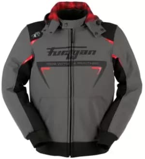 Furygan Sektor Roadster Dark Grey Black Red 3XL