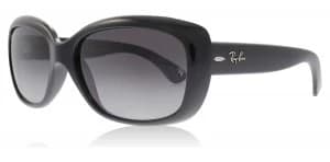 Ray-Ban Jackie Ohh Sunglasses Shiny Black 601/T3 Polariserade 58mm