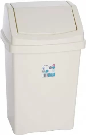 Wham Casa 15L Swing Bin- Cream