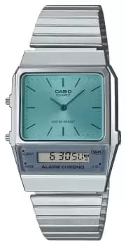 Casio AQ-800EC-2AEF Vintage Blue Dial Stainless Steel Watch