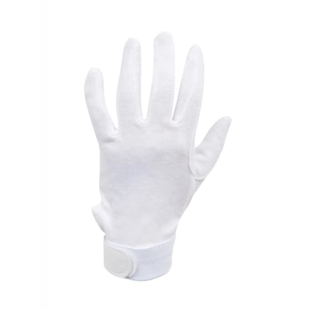 Dublin Dublin Track Riding Gloves in White Size: Small White S Unisex 5059000351631