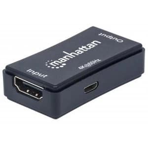 Manhattan 4K HDMI Repeater Active Distances up to 40m Black Blister